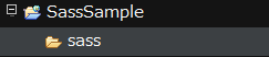Create directory of Sass